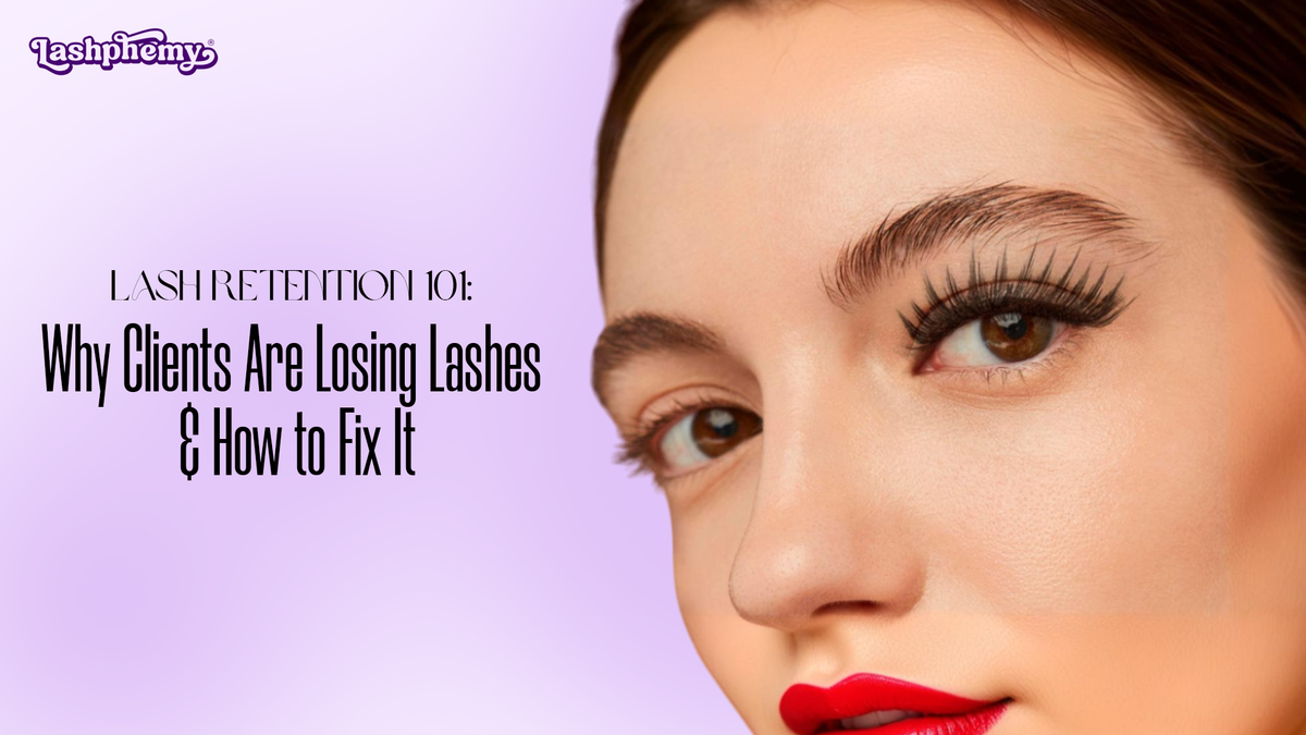 Lash Retention 101: Why Clients Are Losing Lashes &amp; How to Fix It