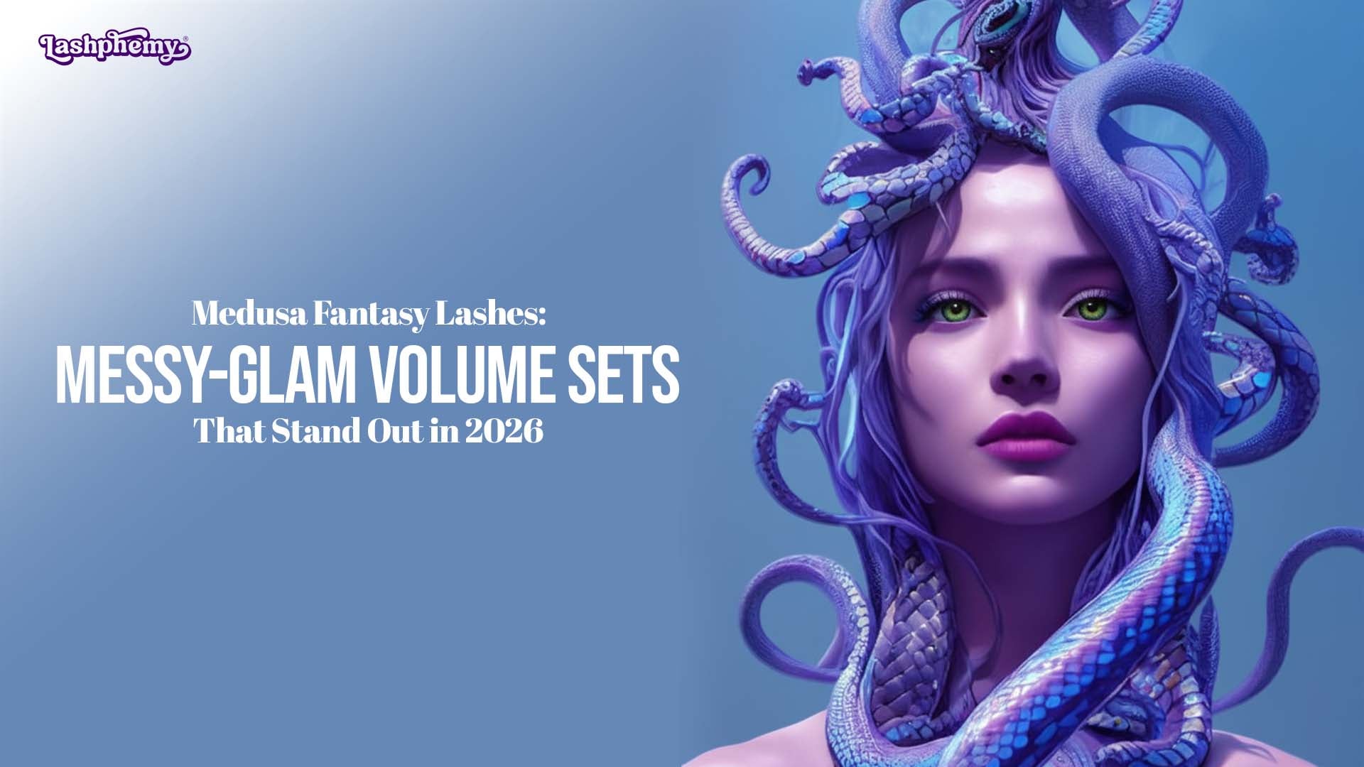 Medusa Fantasy Lashes from Lashphemy