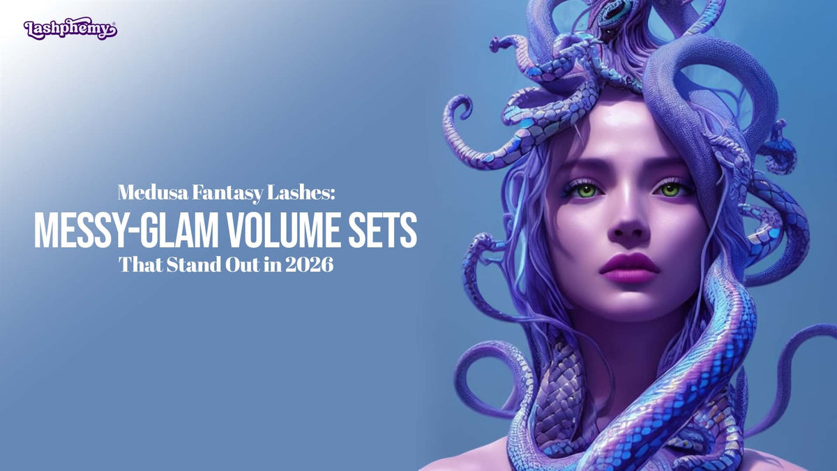 Medusa Fantasy Lashes from Lashphemy