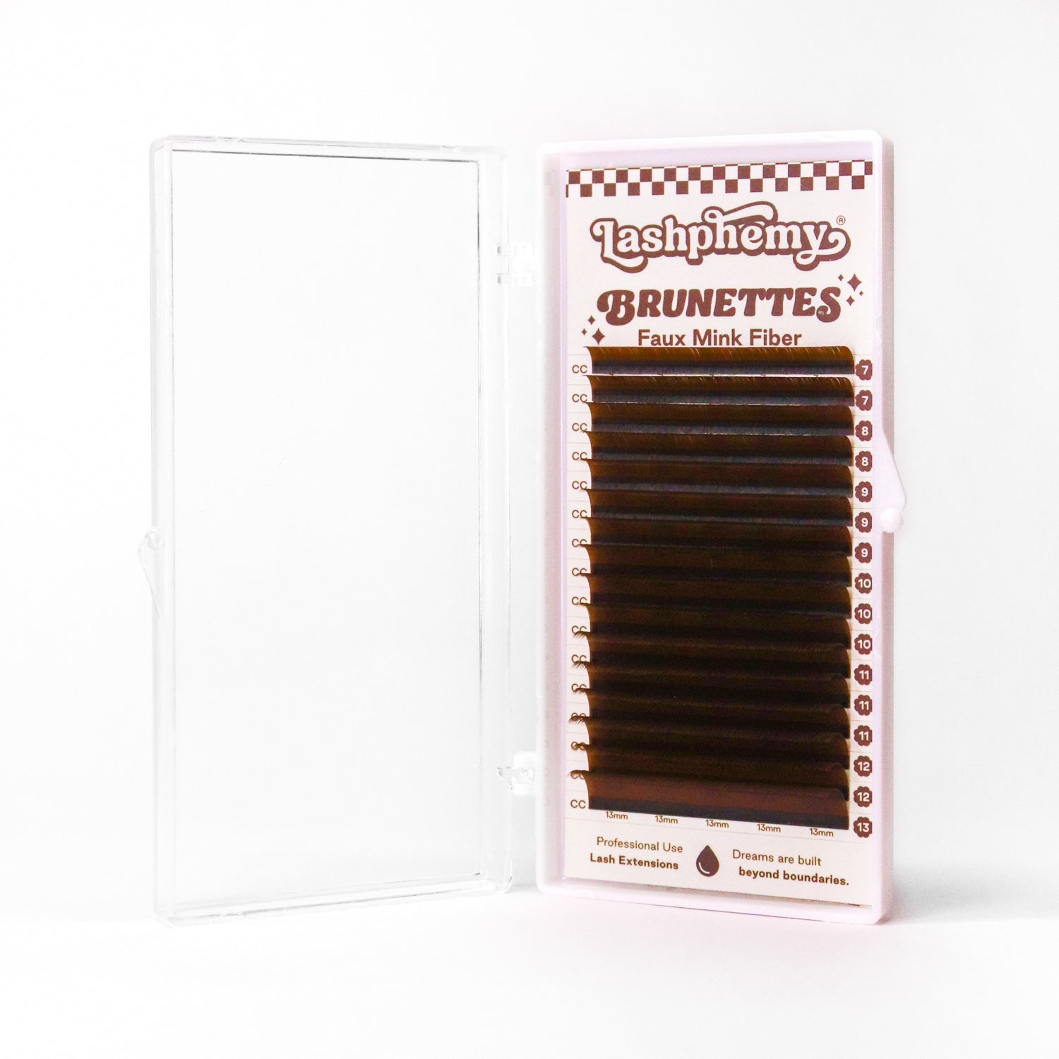 0.07 / Brunettes / Brown Volume Lash Trays