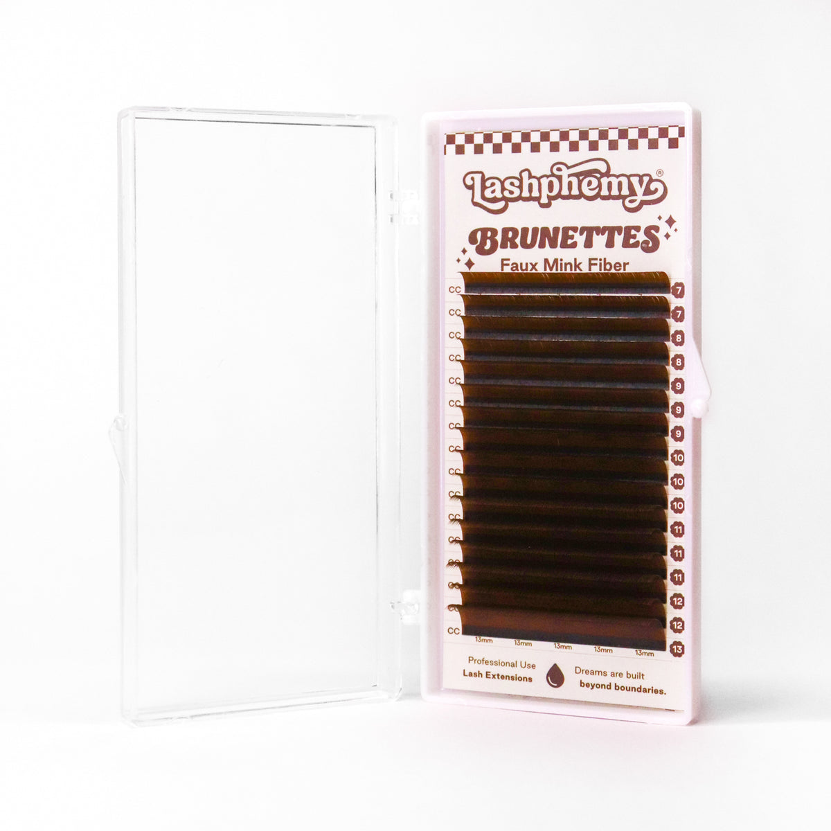 0.07 / Brunettes / Brown Volume Lash Trays
