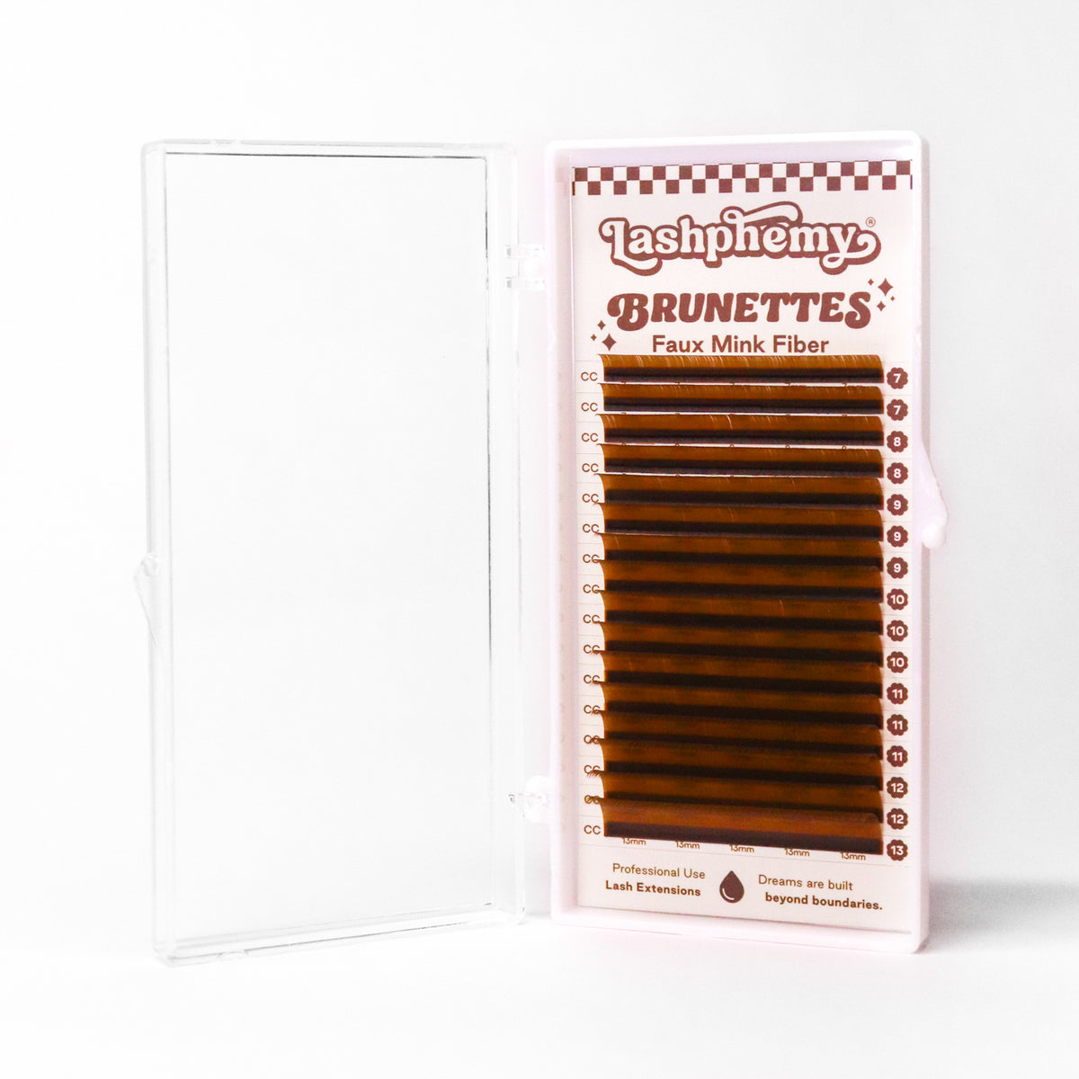 0.07 / Brunettes / Brown Volume Lash Trays