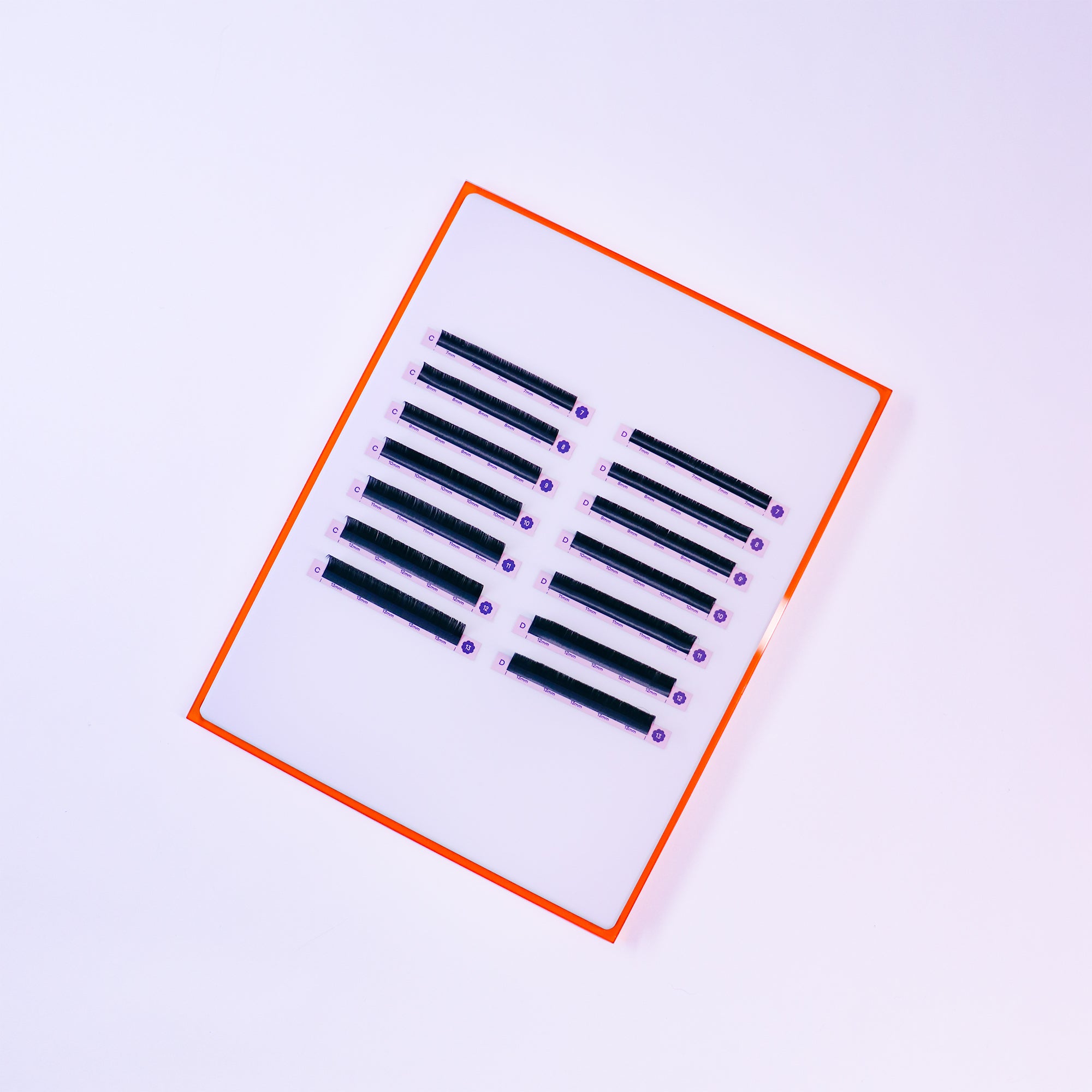 The Happy Tile / Matte Acrylic Lash Tile & Lid