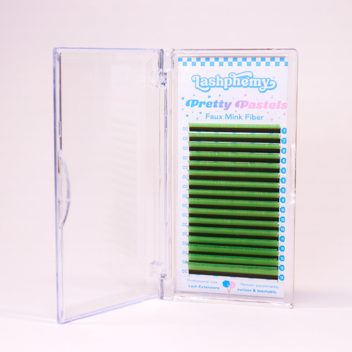 0.07 / Lime Green / Volume Lash Tray