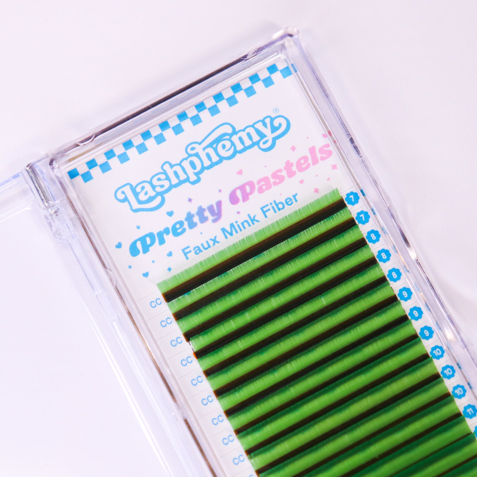 0.07 / Lime Green / Volume Lash Tray
