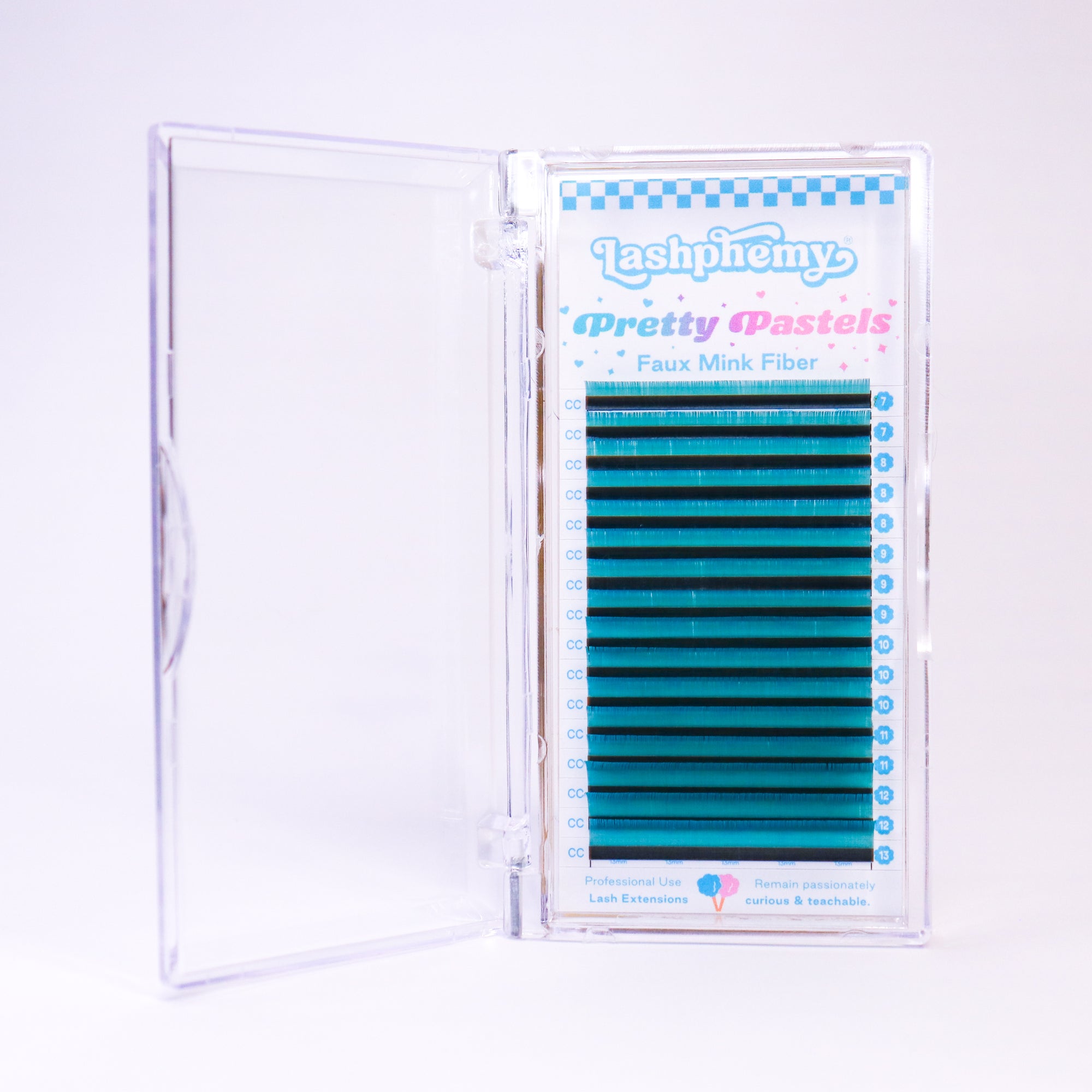 0.07 / Aqua Blue / Volume Lash Tray
