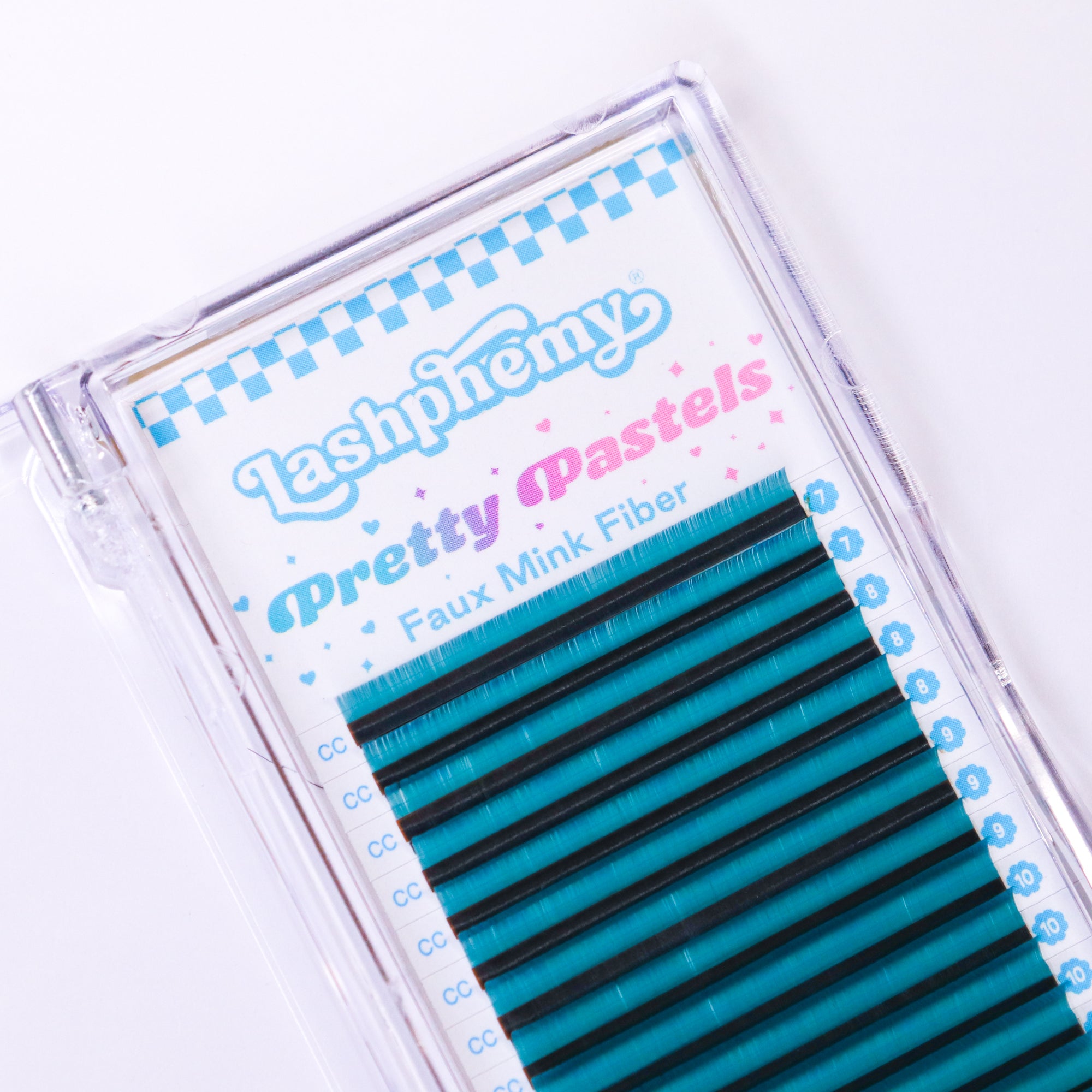 0.07 / Aqua Blue / Volume Lash Tray