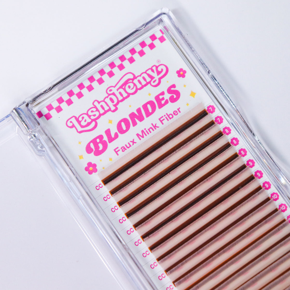 0.07 / (White) Platinum Blonde / Volume Lash Tray
