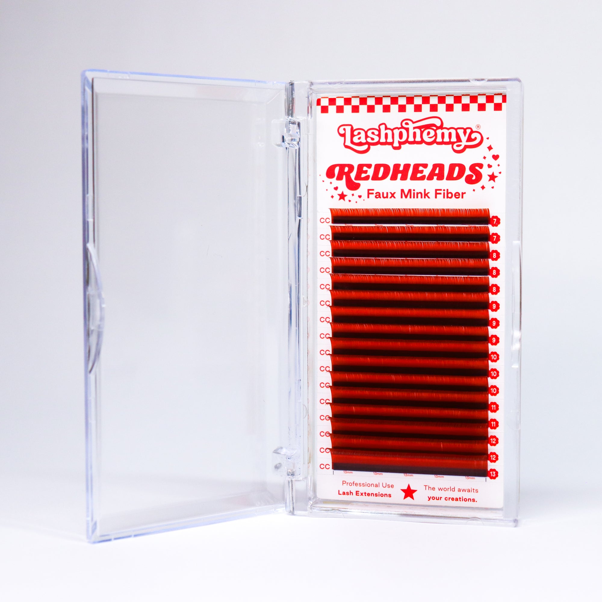 0.07 / Scarlett Red / Volume Lash Tray