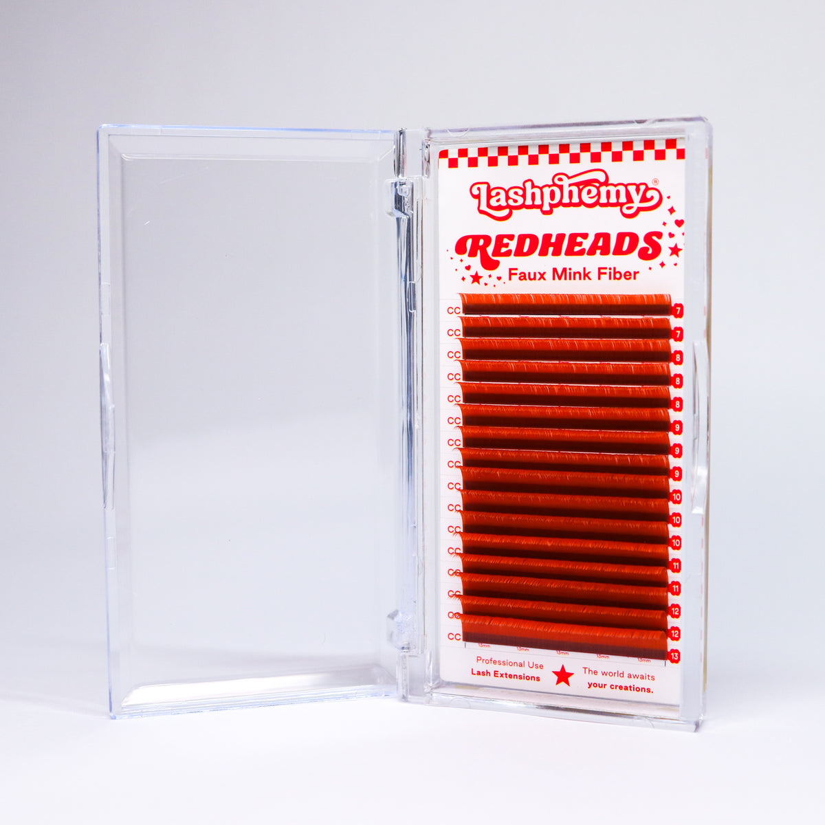 0.07 / Copper Red / Volume Lash Tray