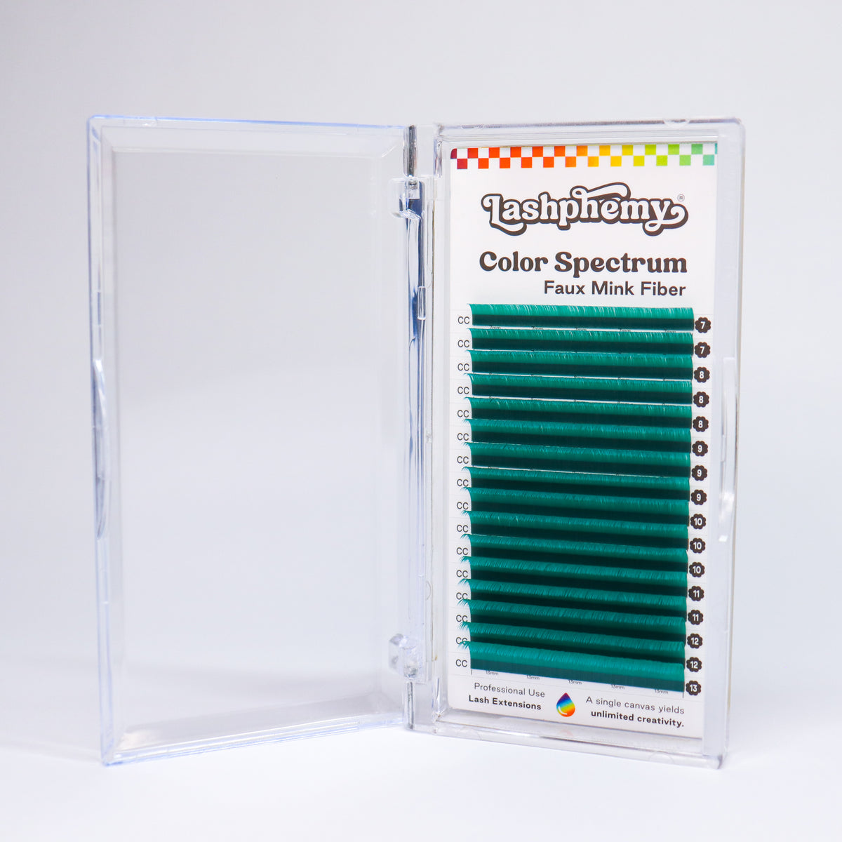 0.07 / Turquoise / Volume Lash Tray