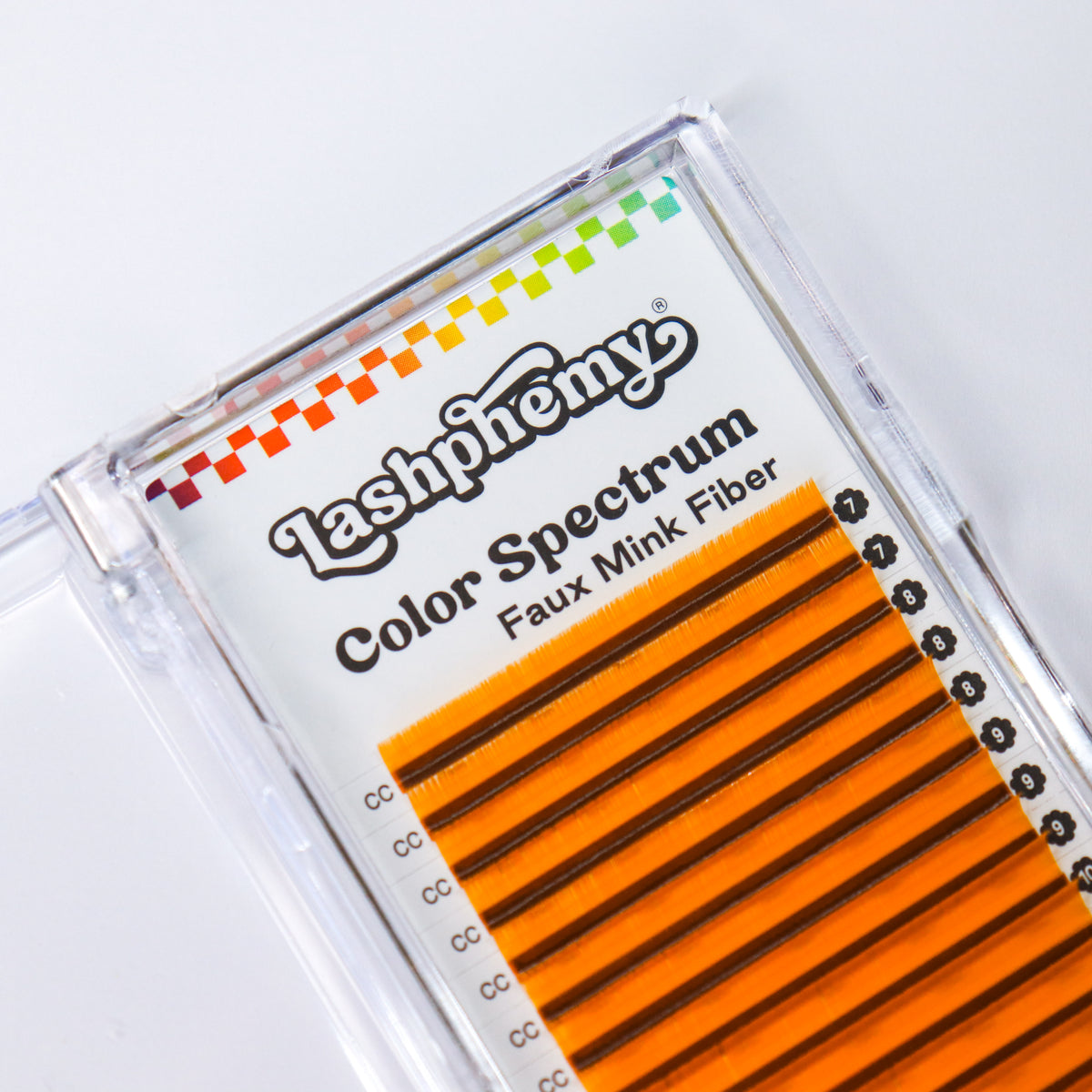 0.07 / (Orange) Golden Yellow / Volume Lash Tray