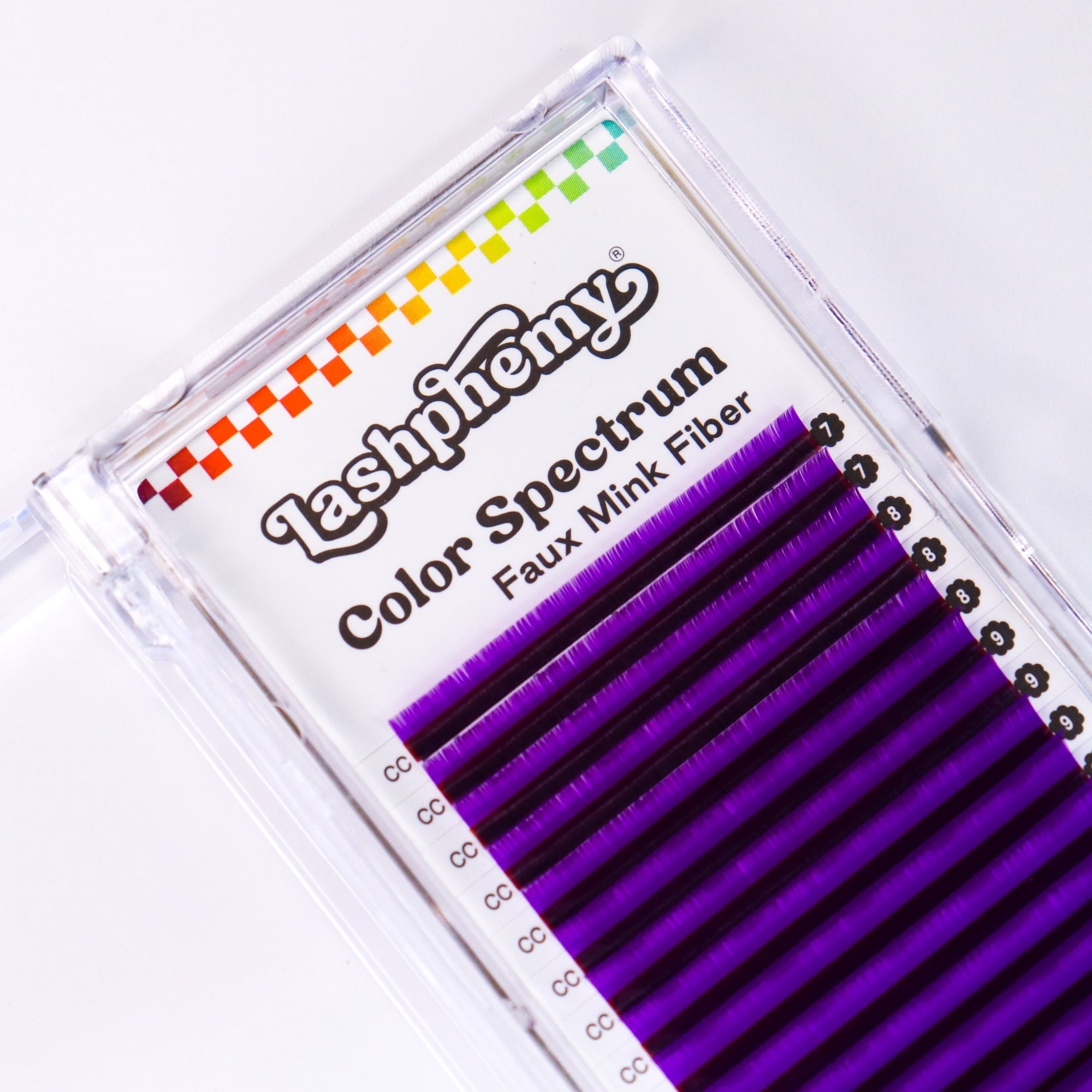 0.07 / Purple / Volume Lash Tray