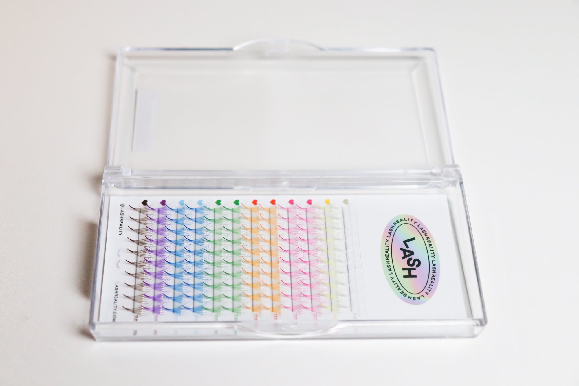 Sharp Stem / Rainbow Premades Lash Tray